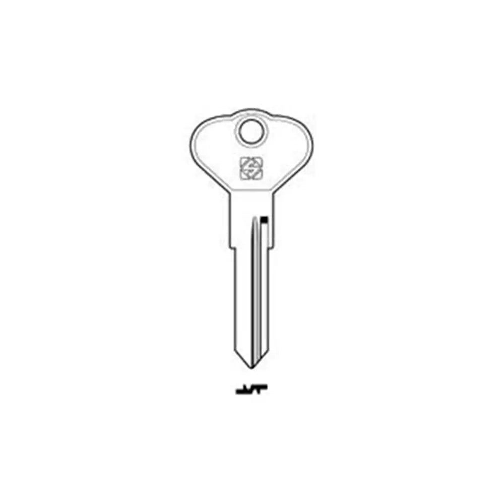 Silca VO9 Key Blank for Volkswagen Cars Silca