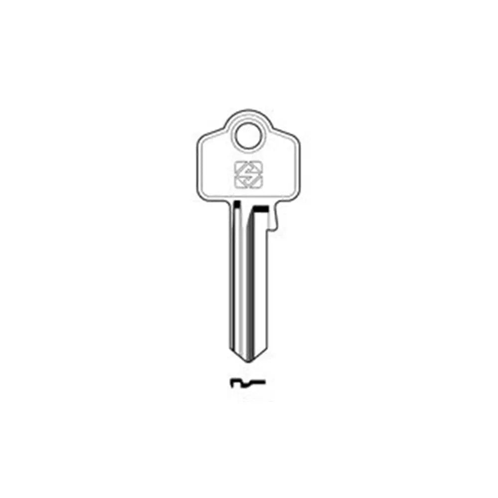 Silca WC3 Key Blank for Whitco Cylinders Silca