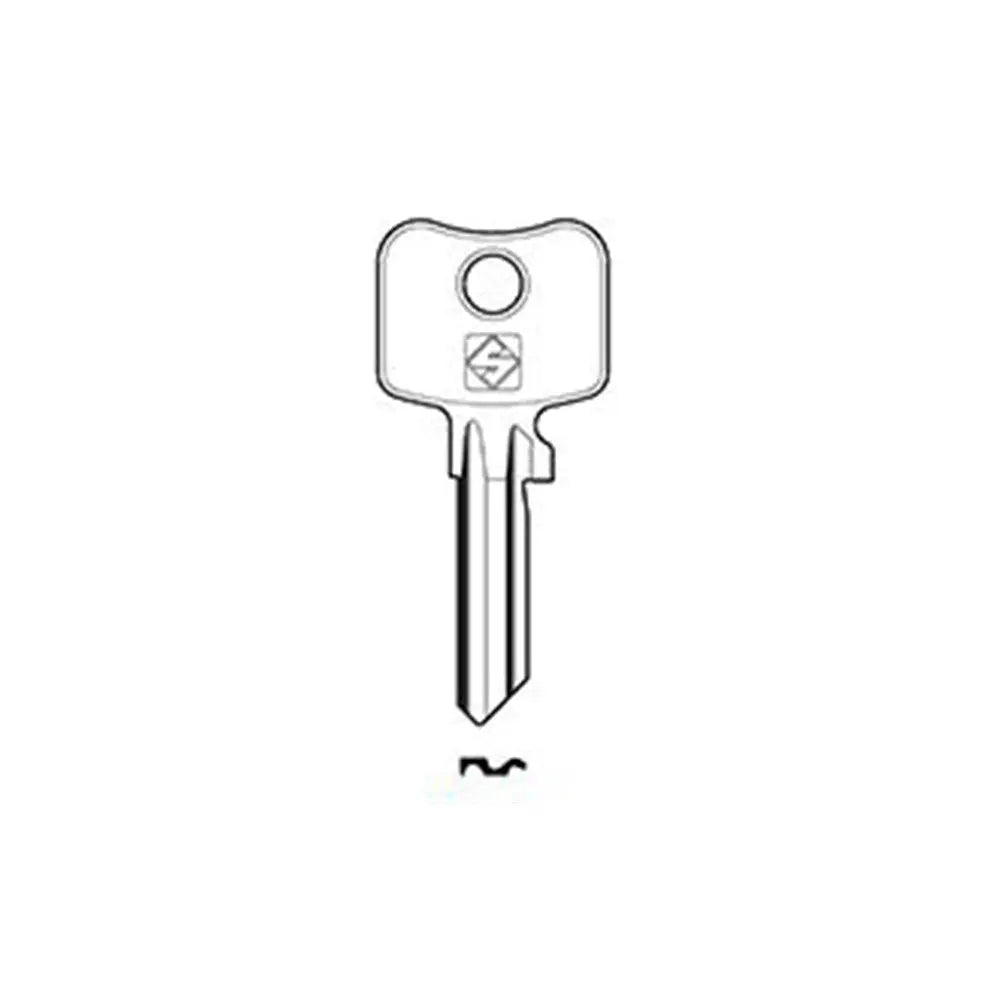 Silca WK55 Key Blank for Wilka Cylinders Silca