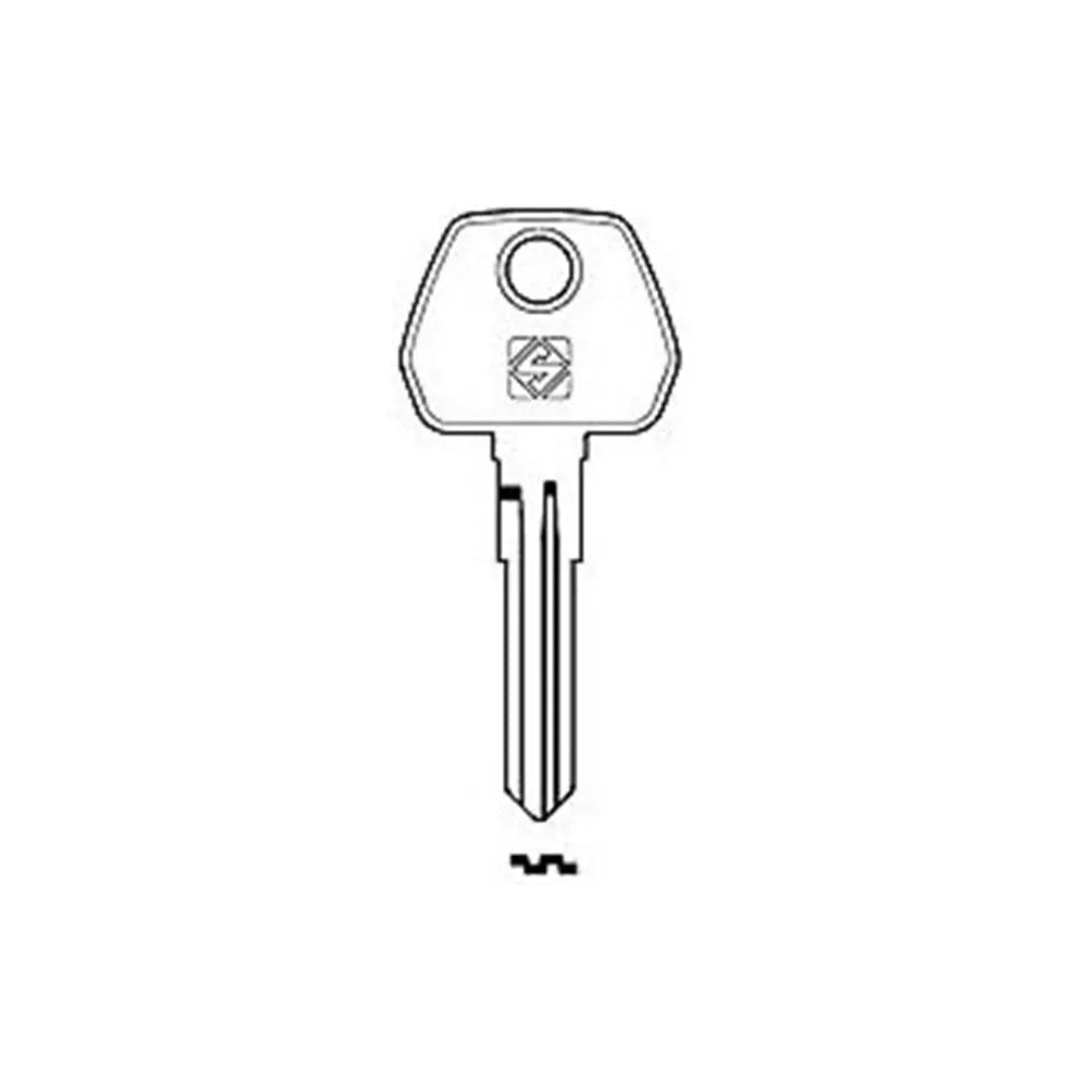 Silca WT8R Key Blank for Scania Cars Silca