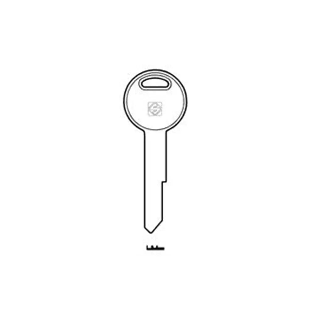 Silca YA12 Key Blank for Briggs and Stratton Various Cylinders and Cars Silca