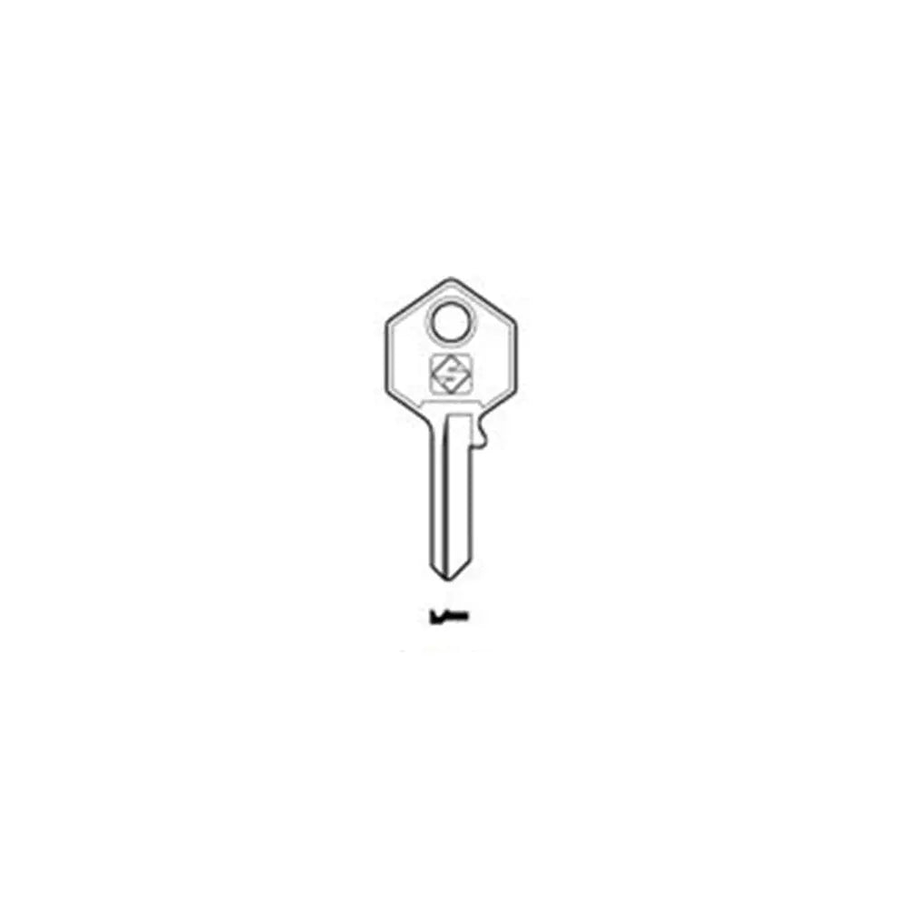 Silca YA14 Key Blank for Yale Cylinders and Padlocks Silca