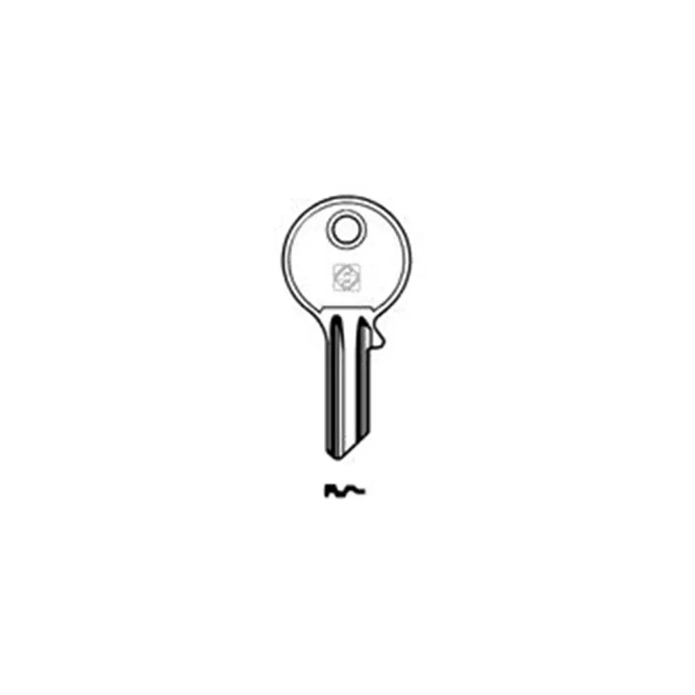Silca YA15 Key Blank for Yale Cylinders and Padlocks Silca