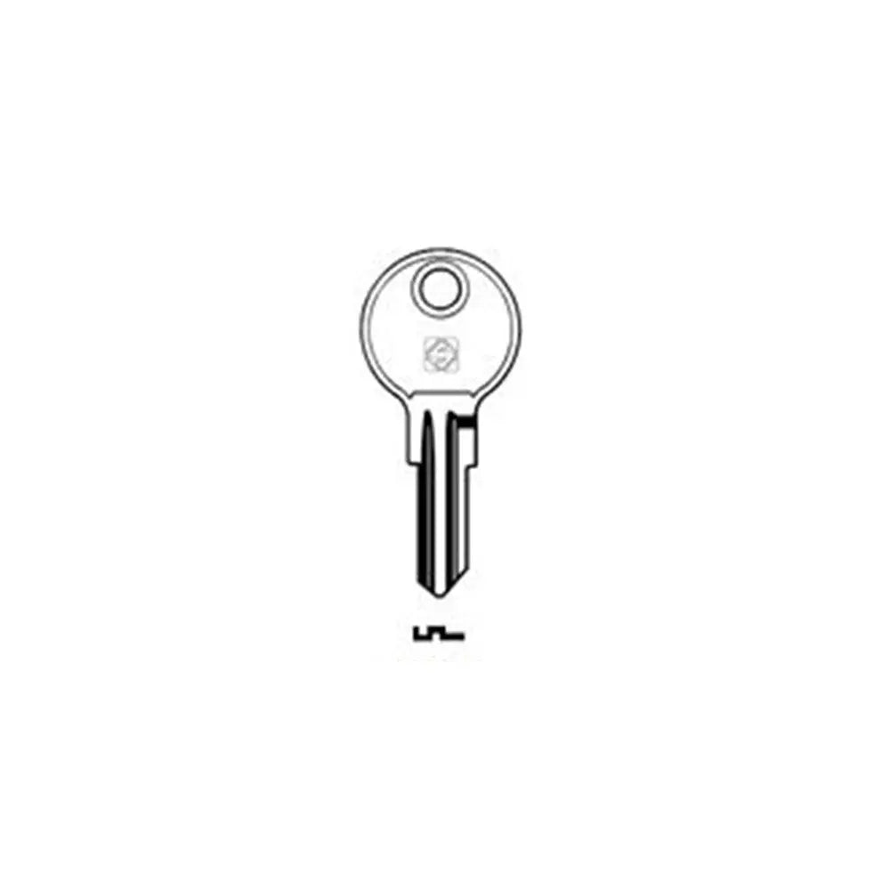 Silca YA18R Key Blank for Yale, Airplanes, Boats, Caravans, Padlocks and Various Cars Silca