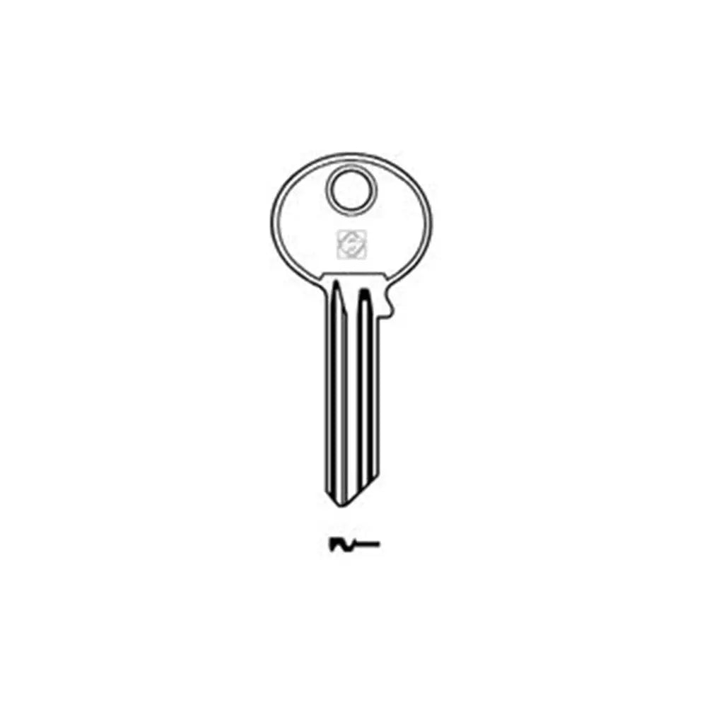 Silca YA2 Key Blank for Yale Cylinders Silca