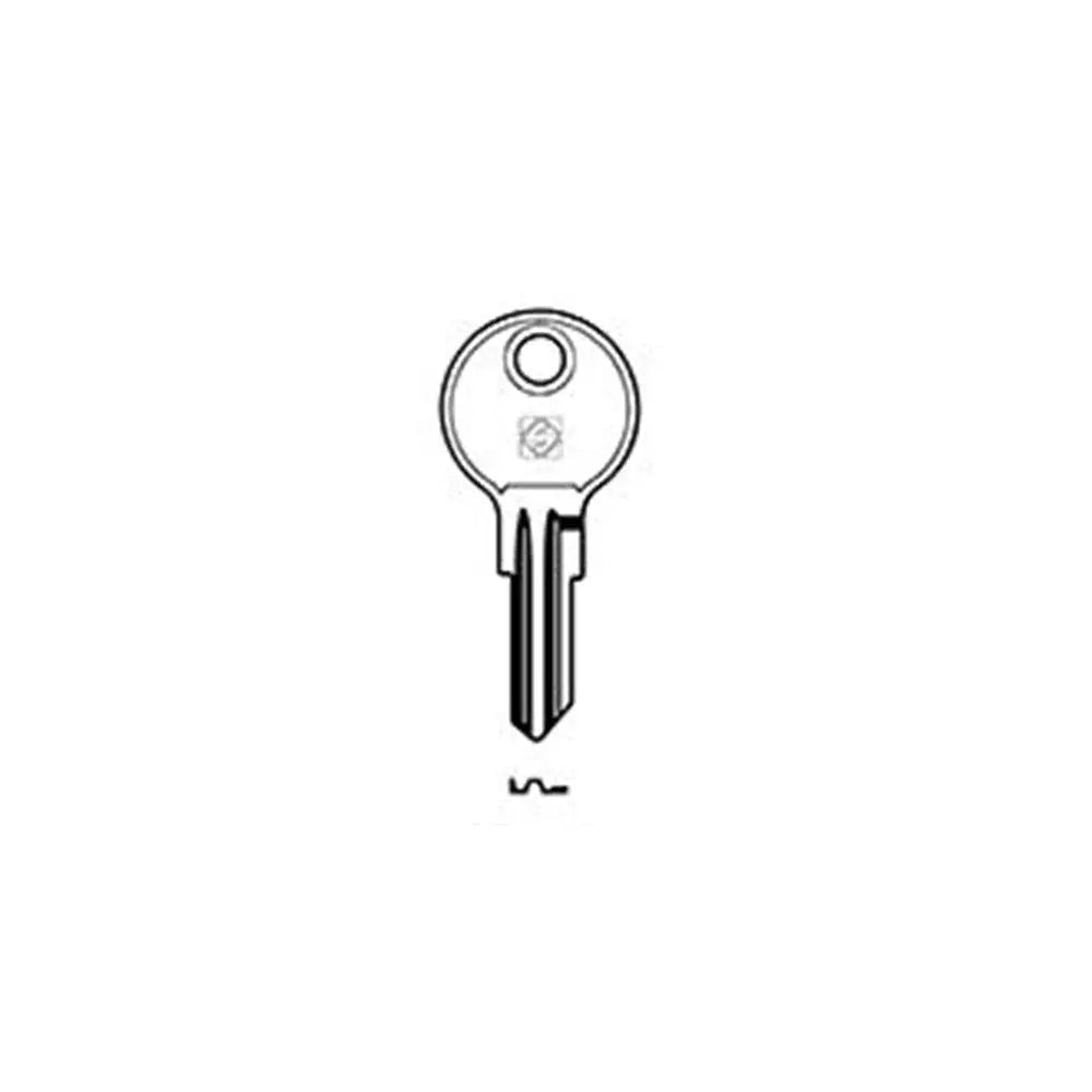 Silca YA4R Key Blank for Yale, Airplanes, Boats, Caravans, Padlocks and Various Cars Silca