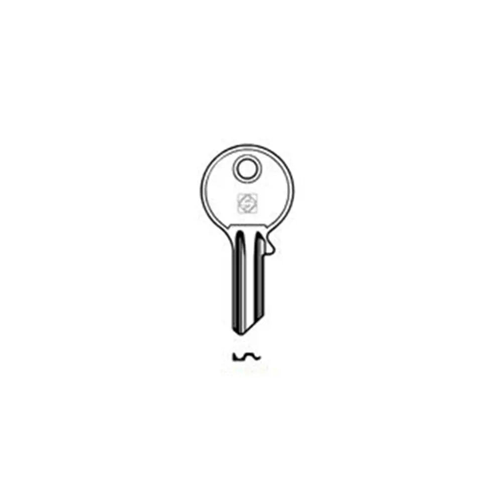 Silca YA8R Key Blank for Yale Cylinders and Padlocks Silca