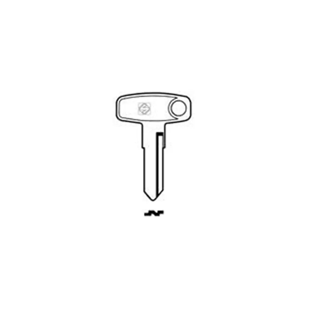 Silca YH16 Key Blank for Yamaha Motorbikes Silca