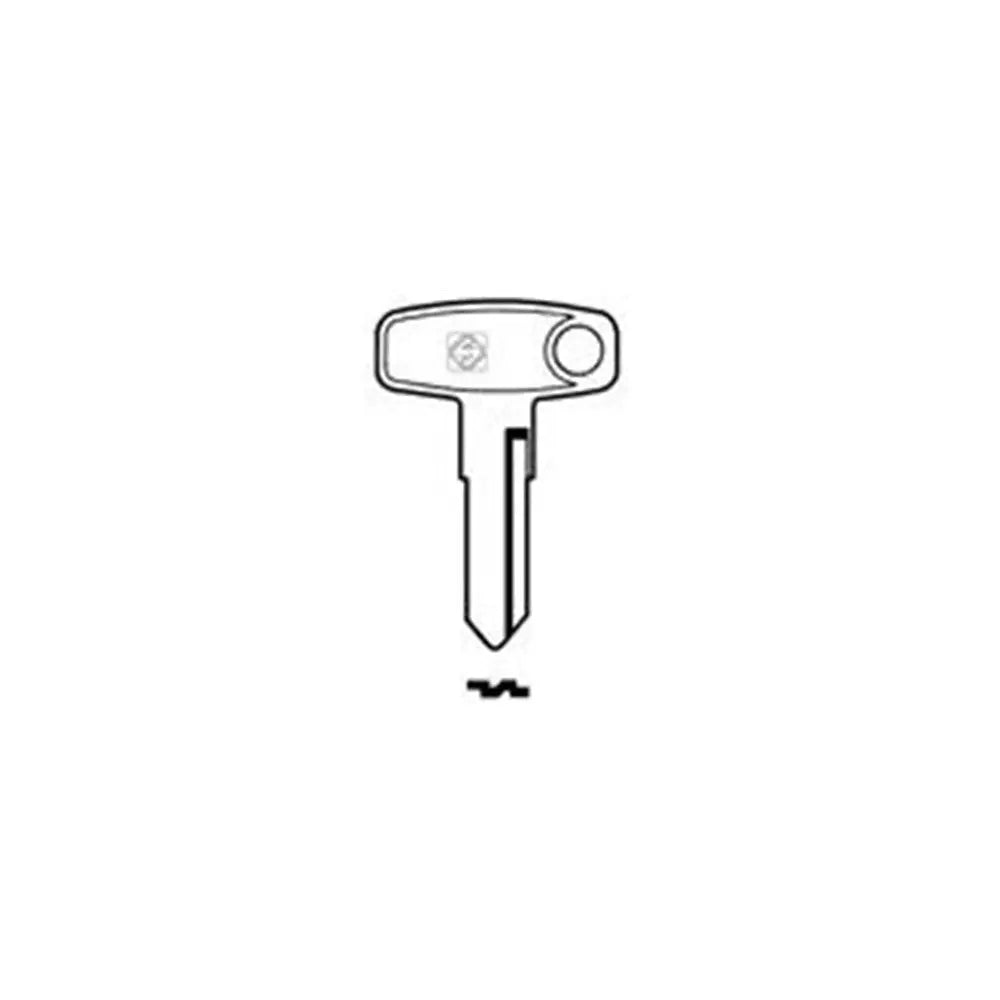 Silca YH16R Key Blank for Yamaha Motorbikes Silca