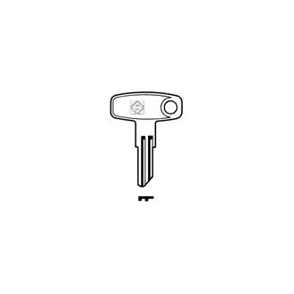 Silca YH27 Key Blank for Yamaha Motorbikes Silca