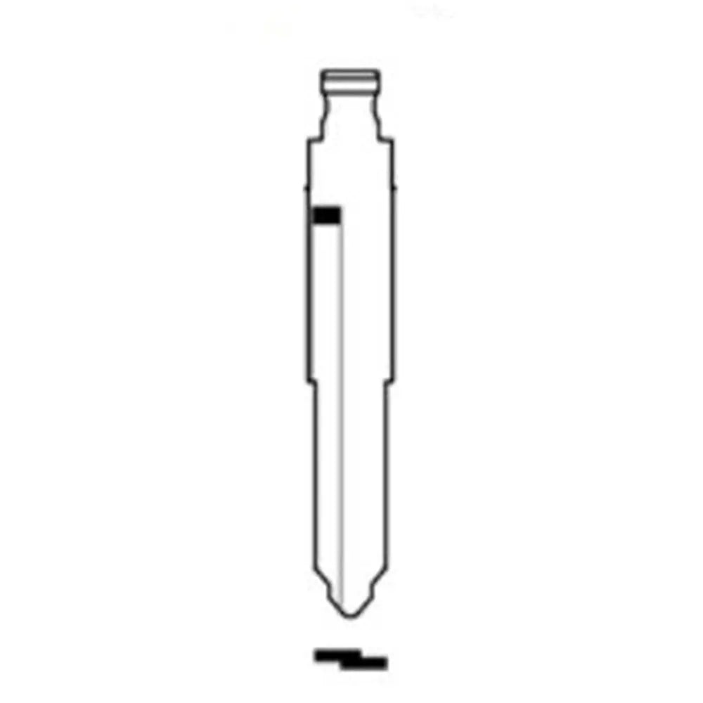 SILCA BLANK BLADE ONLY YH35R suit FLIP HEAD Silca