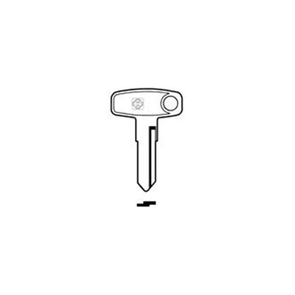 Silca YH8 Key Blank for Yamaha Motorbikes Silca