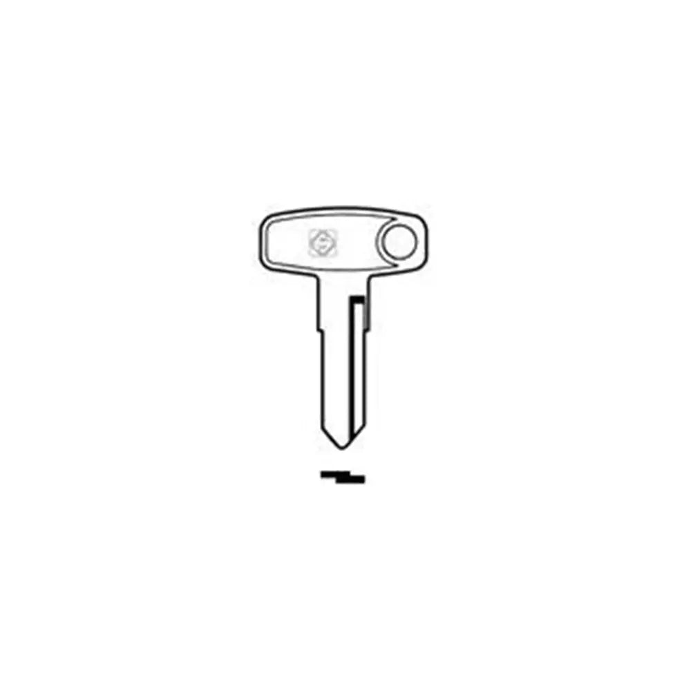 Silca YH8R Key Blank for Yamaha Motorbikes Silca