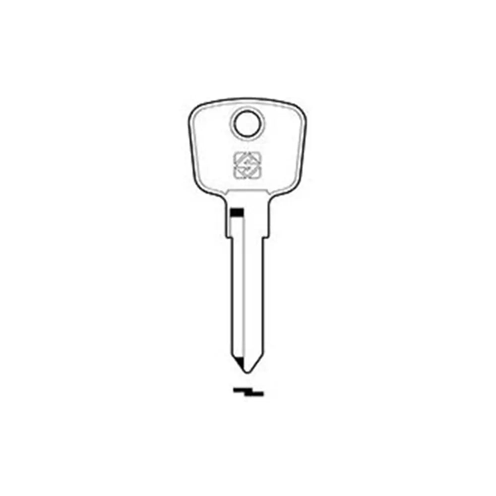Silca YM15 Key Blank for Dodge, Mercedes, Volkswagen Cars and Trucks Silca