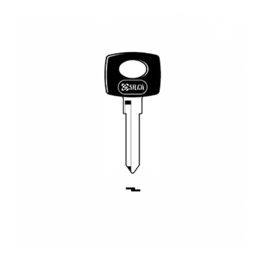 Silca YM15P Key Blank with Plastic Head for Dodge, Mercedes, Volkswagen Cars and Trucks Silca