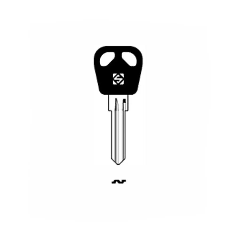 Silca YW1P Key Blank with Plastic Head for YWS Antitheft device and various Cylinders Silca