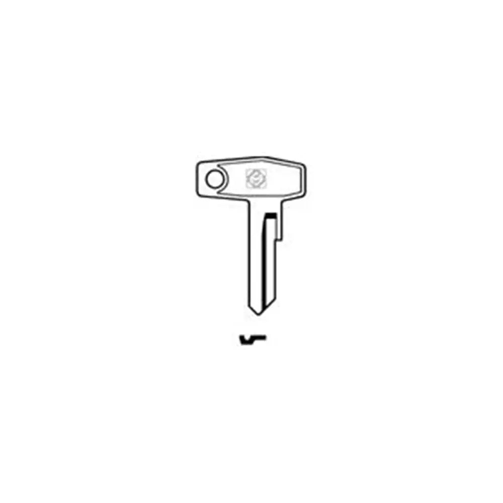 Silca ZD11 Key Blank for Zadi, Motorbikes, Cars, Caravans and Various Locks Silca