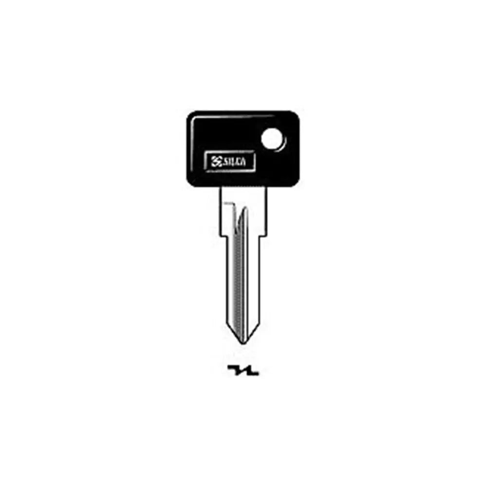Silca ZD14RP Key Blank with Plastic Head for Zadi, Motorbikes, Cars, Caravans and Various Locks Silca