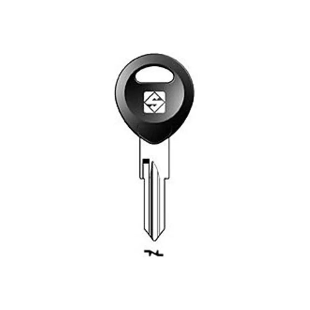 Silca ZD24RDP Key Blank with Plastic Head for Zadi, Motorbikes, Cars, Caravans and Various Locks Silca