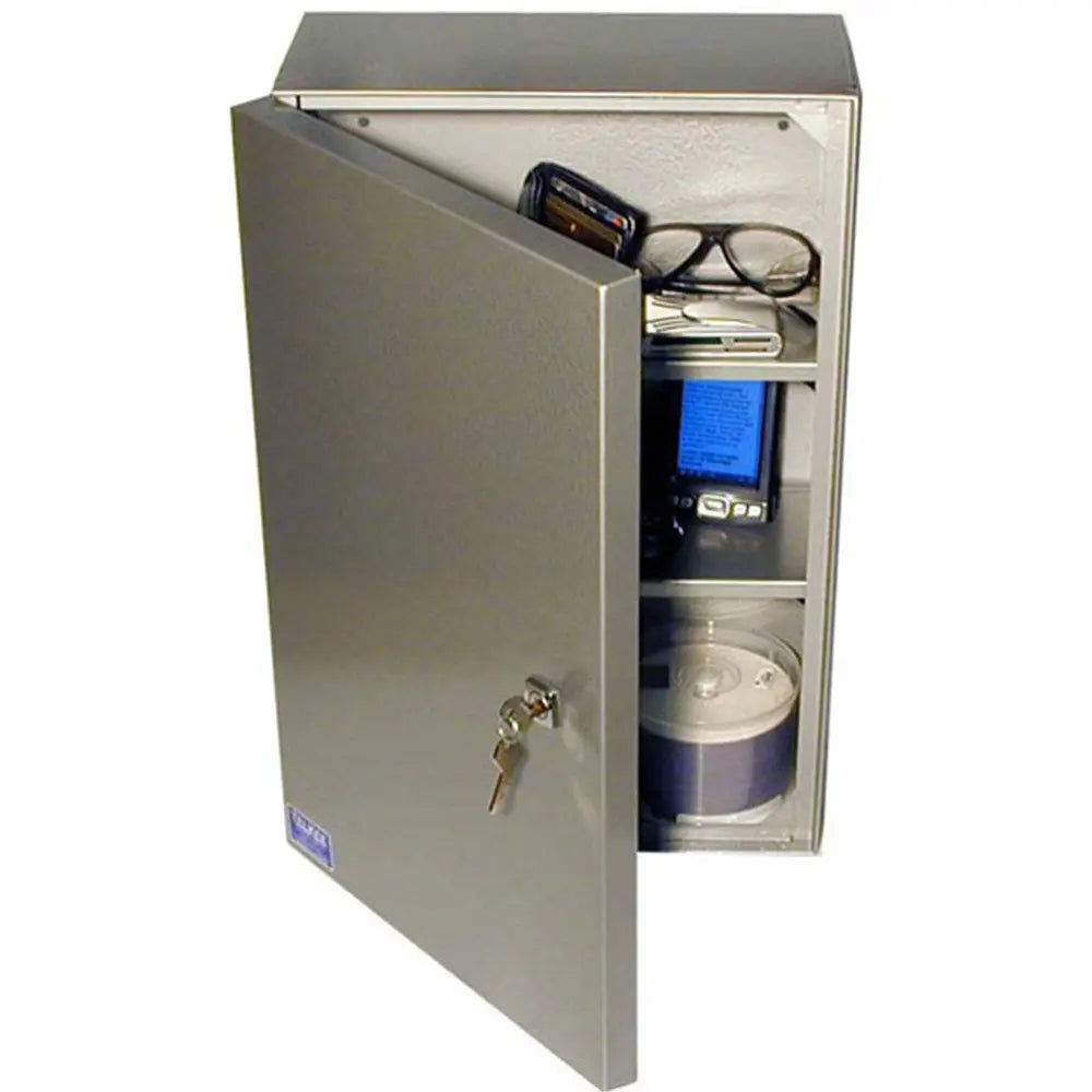 TELKEE ADJUSTABLE SHELF LOCKABLE CABINET S530 T402 GRY Telkee
