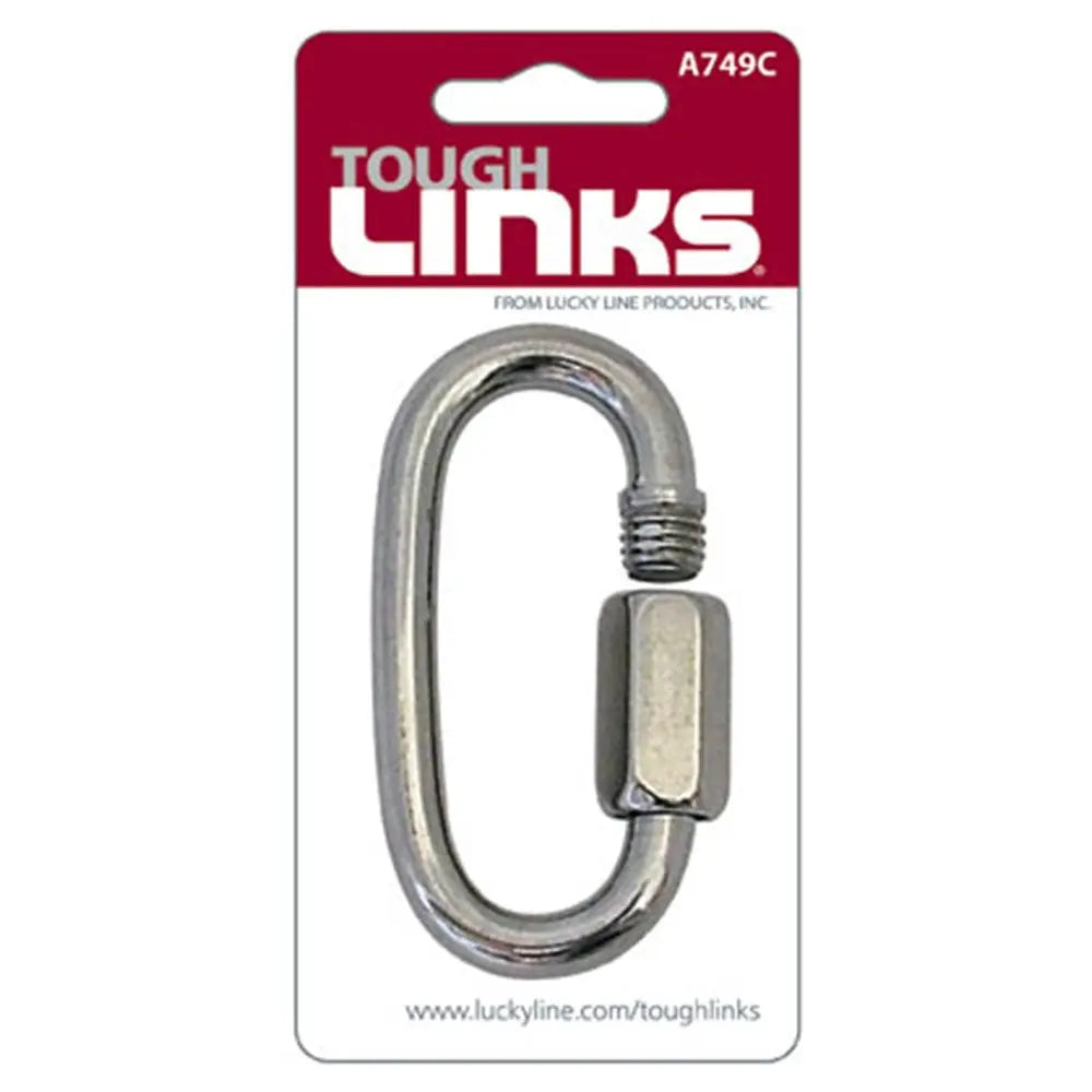 Lucky Line Tough Links Threaded Quick Link 89mm in SS - A749C Lucky Line