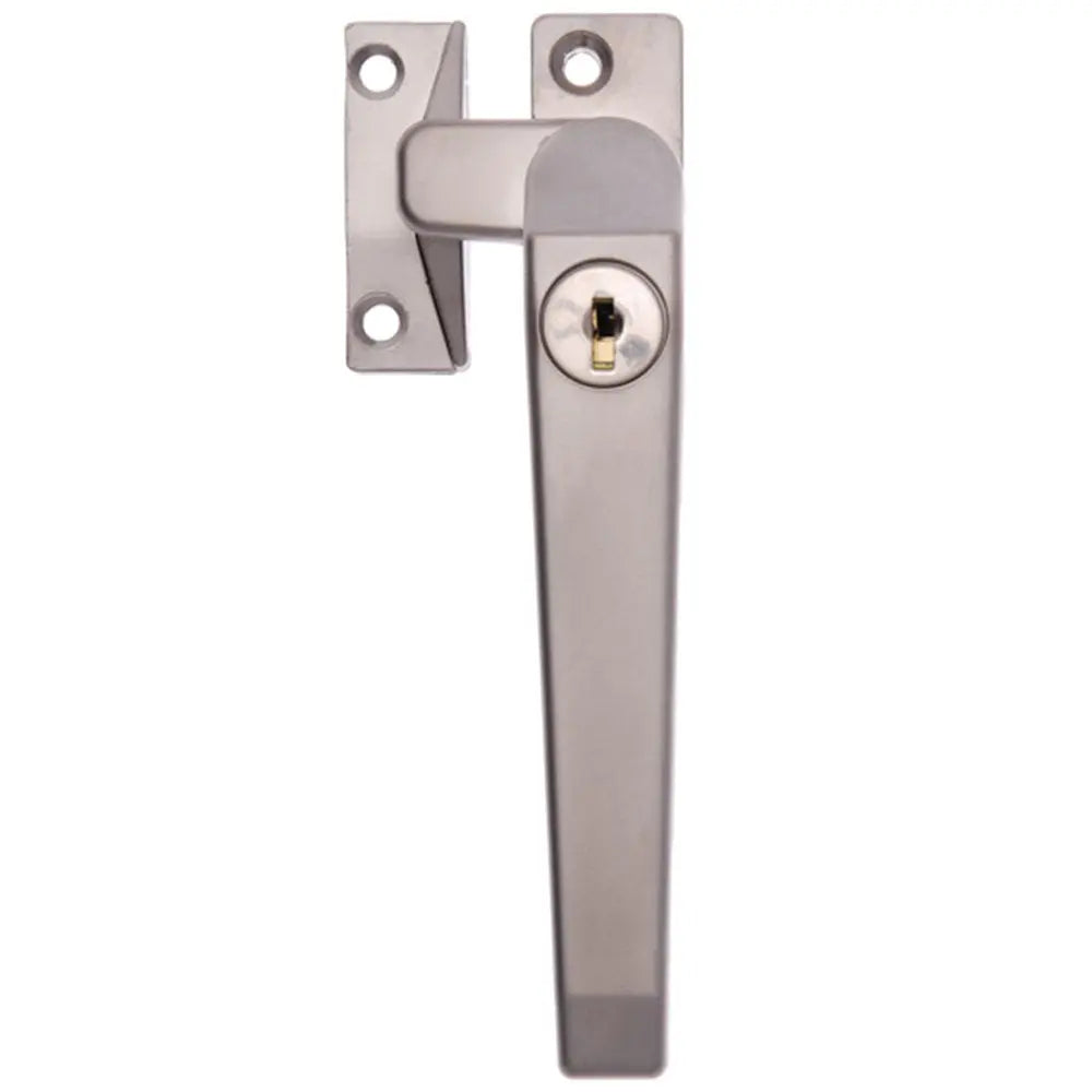 Whitco Series 25 Window Fastener Lockable Right Hand in Satin Chrome - W225105 Whitco