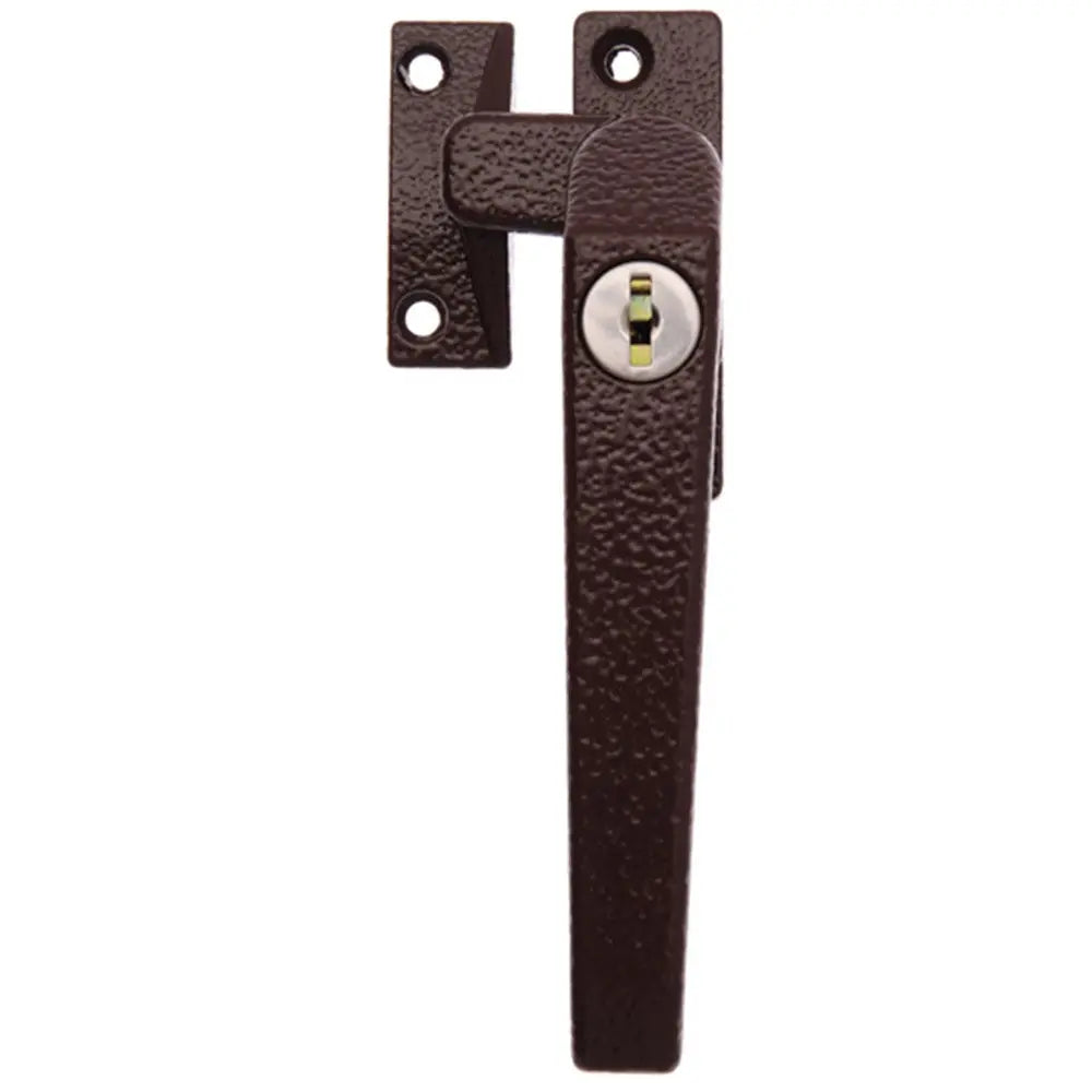 Whitco Series 25 Window Fastener Lockable Right Hand in Brown - W225113 Whitco