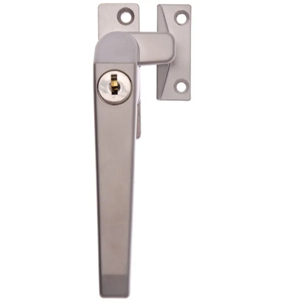 Whitco Series 25 Window Fastener Lockable Left Hand in Satin Chrome - W225205 Whitco