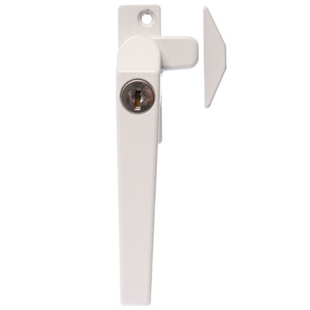 Whitco Series 25 Window Fastener Lockable Left Hand in White - W225216 Whitco