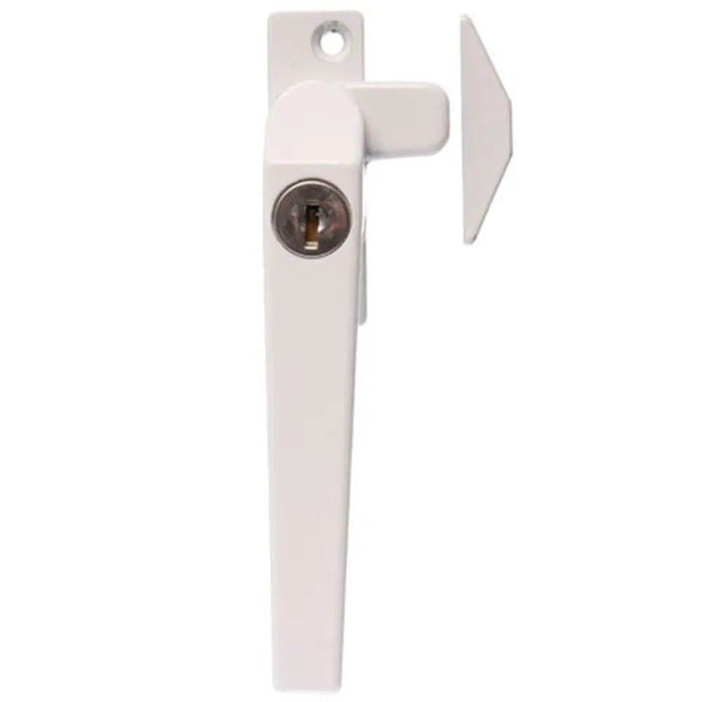 Whitco Series 25 Window Fastener Lockable Left Hand in White - W225216 Whitco