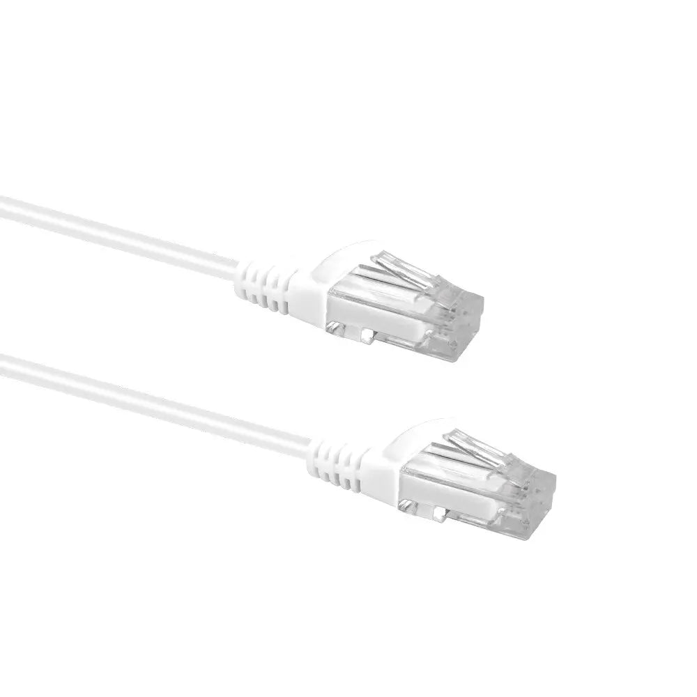 Datamaster CAT6 UTP White Slim Patch Cable, 50cm - W2650SLIWHI Datamaster