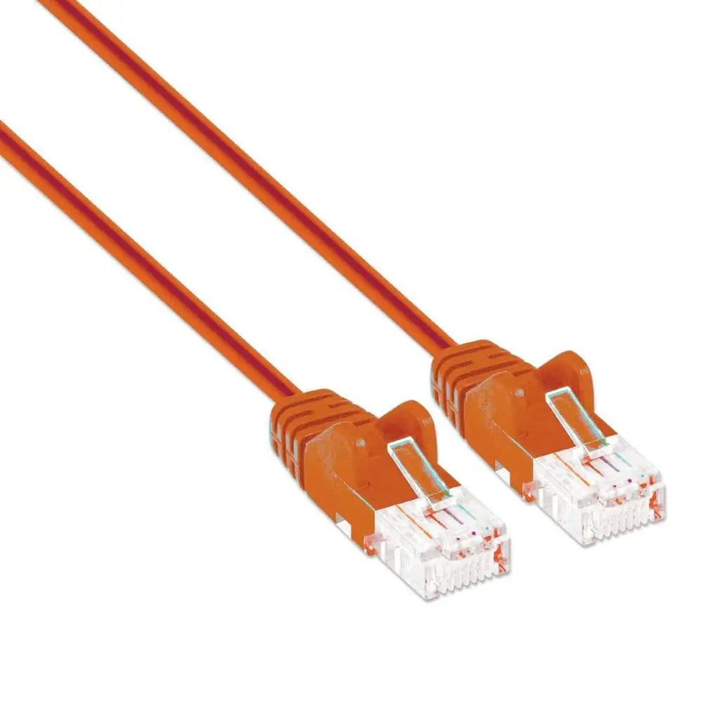 Cat-6 Patch U/Slim 3.0m LSZH Orange Datamaster
