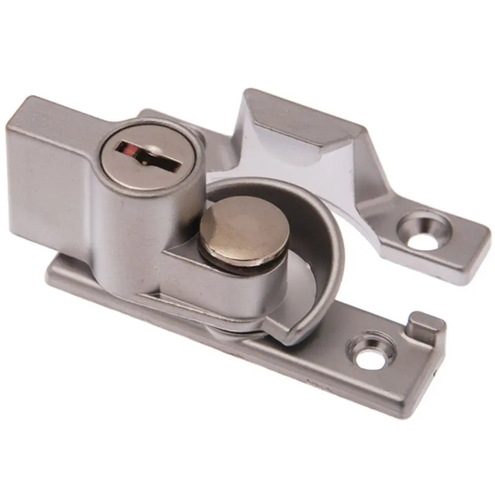 Whitco Window Sash Lock Keyed in Satin Chrome - W273305 Whitco