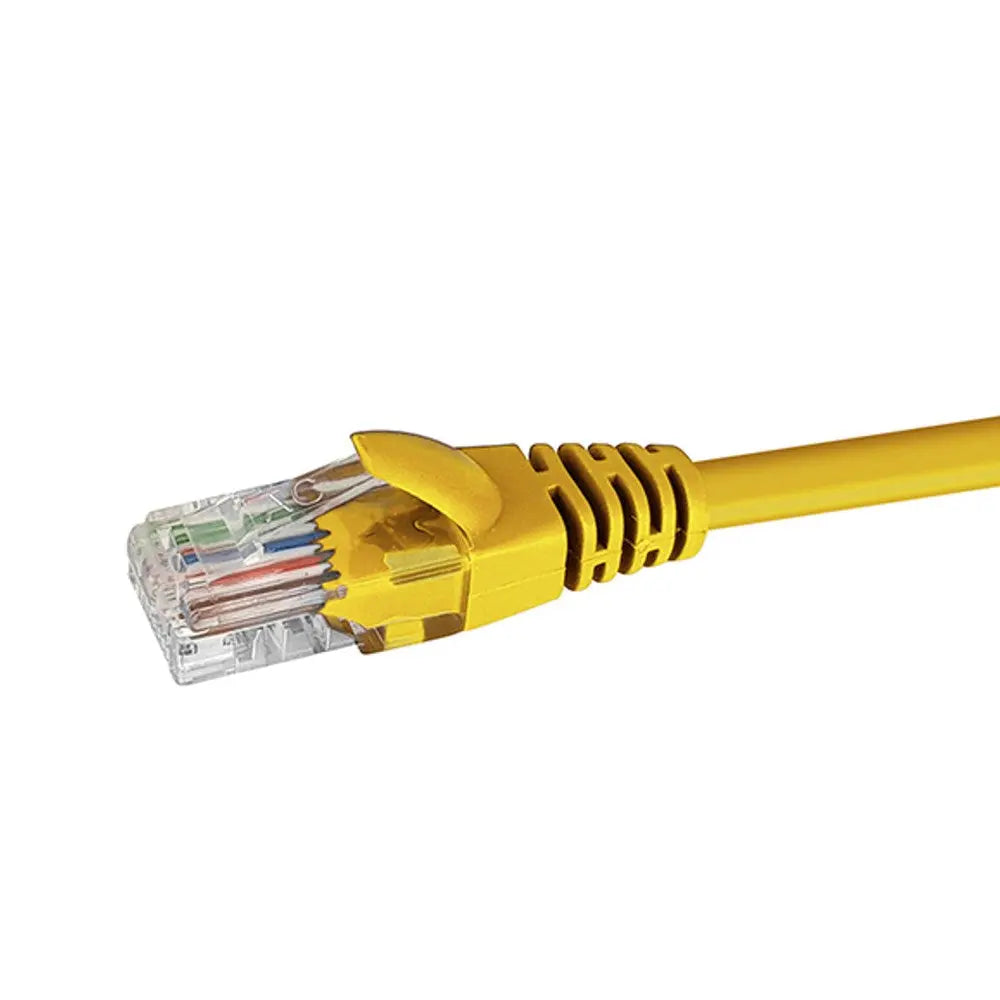 Datamaster CAT6 UTP Yellow Patch Cable, 25cm - W2740YEL Datamaster