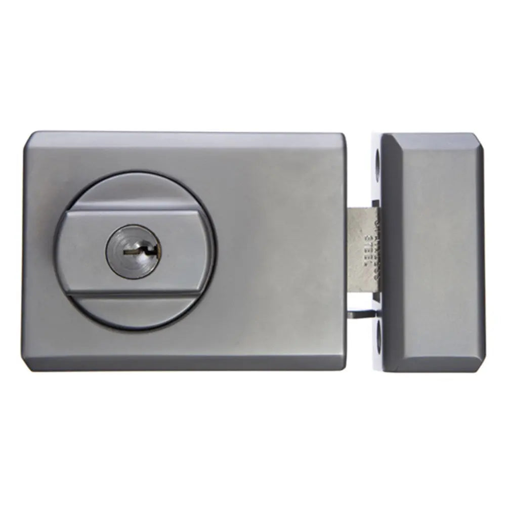 Whitco W75 Double Cylinder Deadlatch with Safety Release and Metal Frame Strike in Satin Chrome - W752105 Whitco