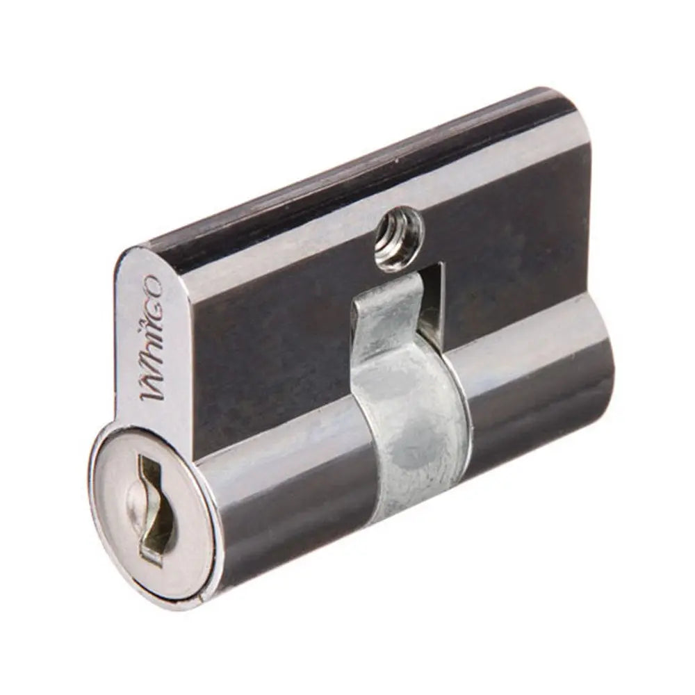 Whitco Euro Double Cylinder LF24 Profile KD with Lazy Cam Chrome Plate 46mm - W841400 Whitco
