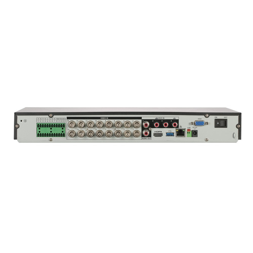 Dahua WizSense Series Penta-Brid 16 Channel XVR with 2 HDD Bay - DH-XVR5216A-4KL-I3-S2 Dahua