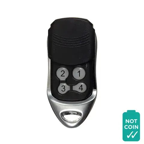 'BFT MITTO Compatible' REMOTE - Non-Genuine garage door remote with four-button design, compatible with BFT Mitto systems. Ideal for home and garden automation.