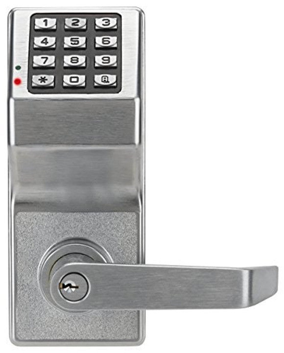 Trilogy DL2700WP-26D Electronic Digital Lock by Alarmlock with keypad entry and weatherproof stainless steel design for secure keyless access