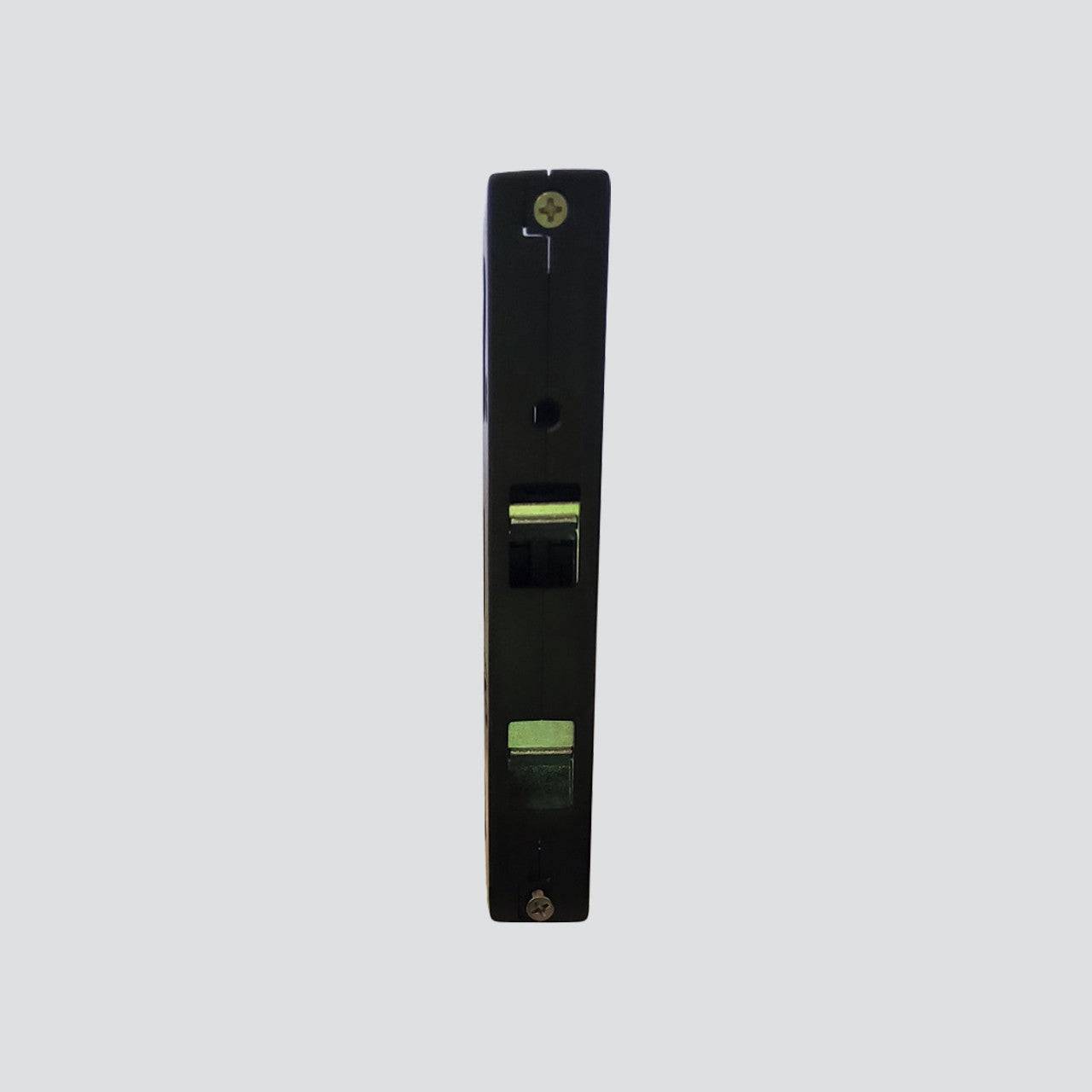 MK3 Lock Body for Jason sliding doors in vertical view, showcasing internal locking mechanism for residential hardware security.