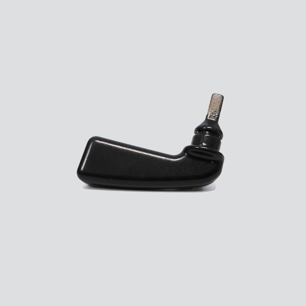 Matte black Boltlock Snib for Jason windows locks. Rod lever snib designed for secure Boltlock door handle installation.