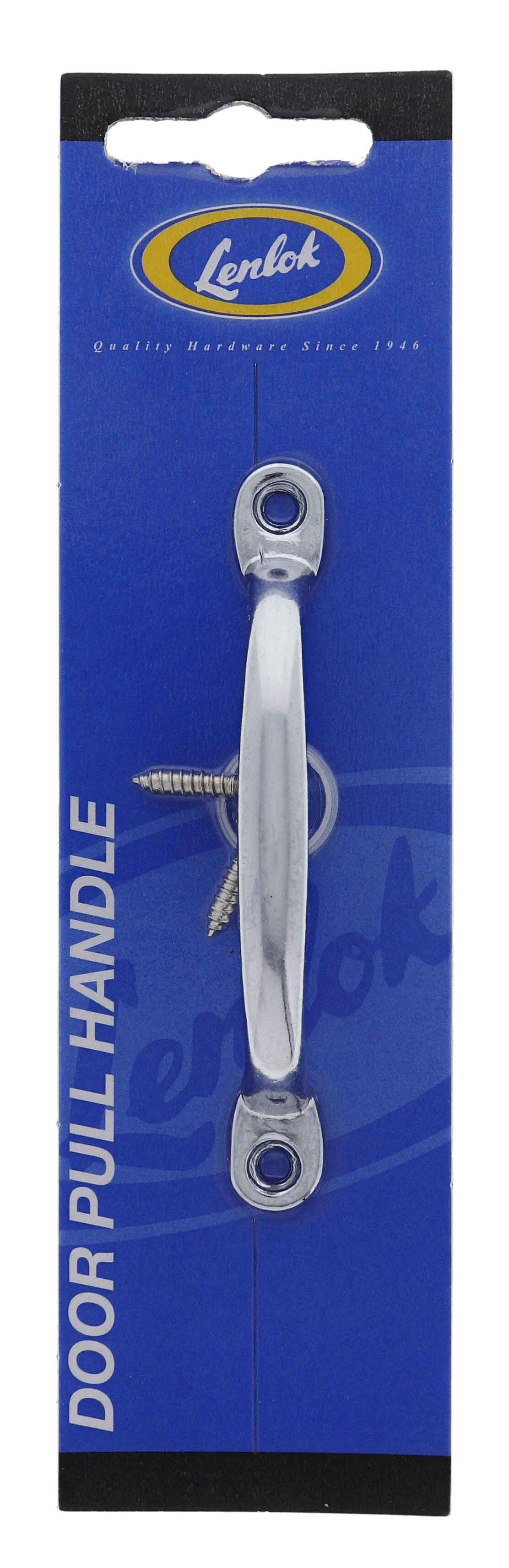 Lenlok 1181, D Pull, handle, 102MM, 2 Hole, Display Pack