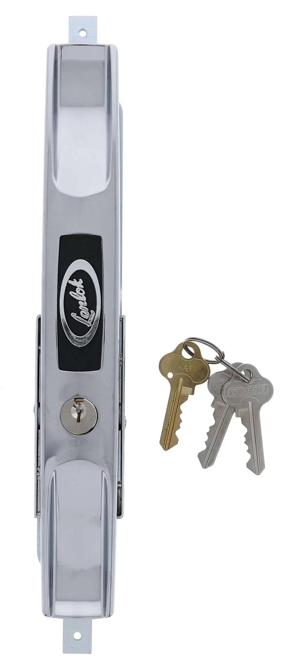 Lenlok 4323 Long Dual Grip Face Roller Door Lock, 4 pin, C4 Keyed Alike KA1,