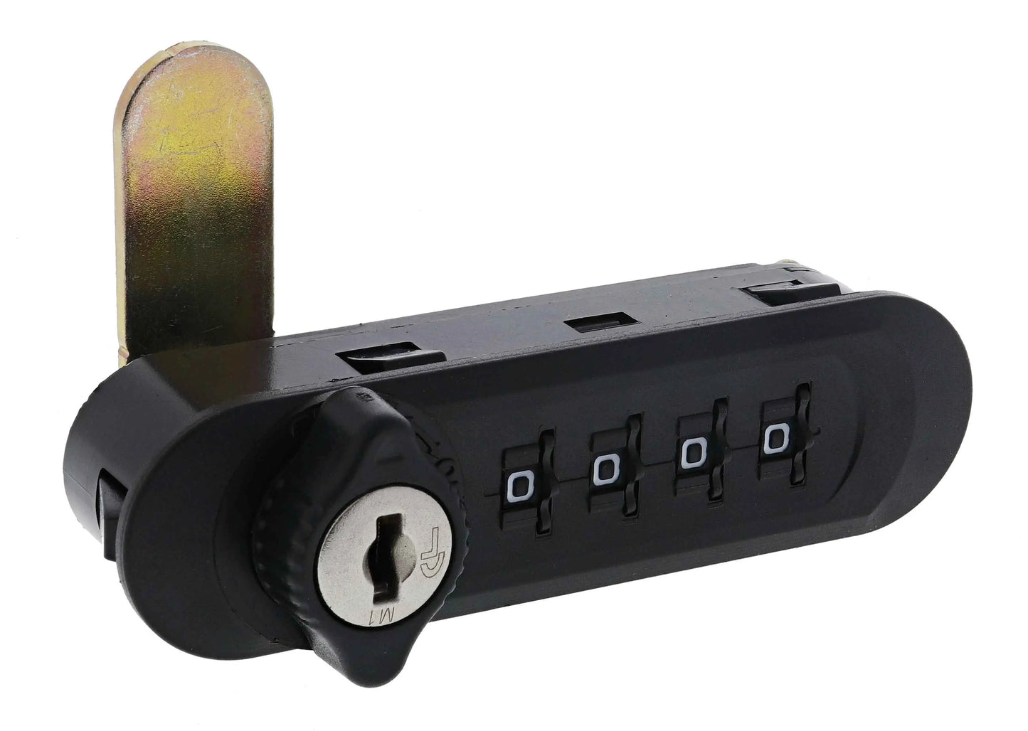 CL 4 Dial, Right hand combo lock, Black