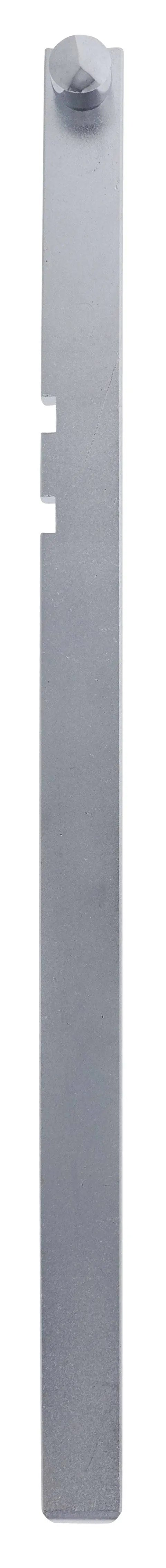 Carbine orb lock spare bolt 450mm satin chrome