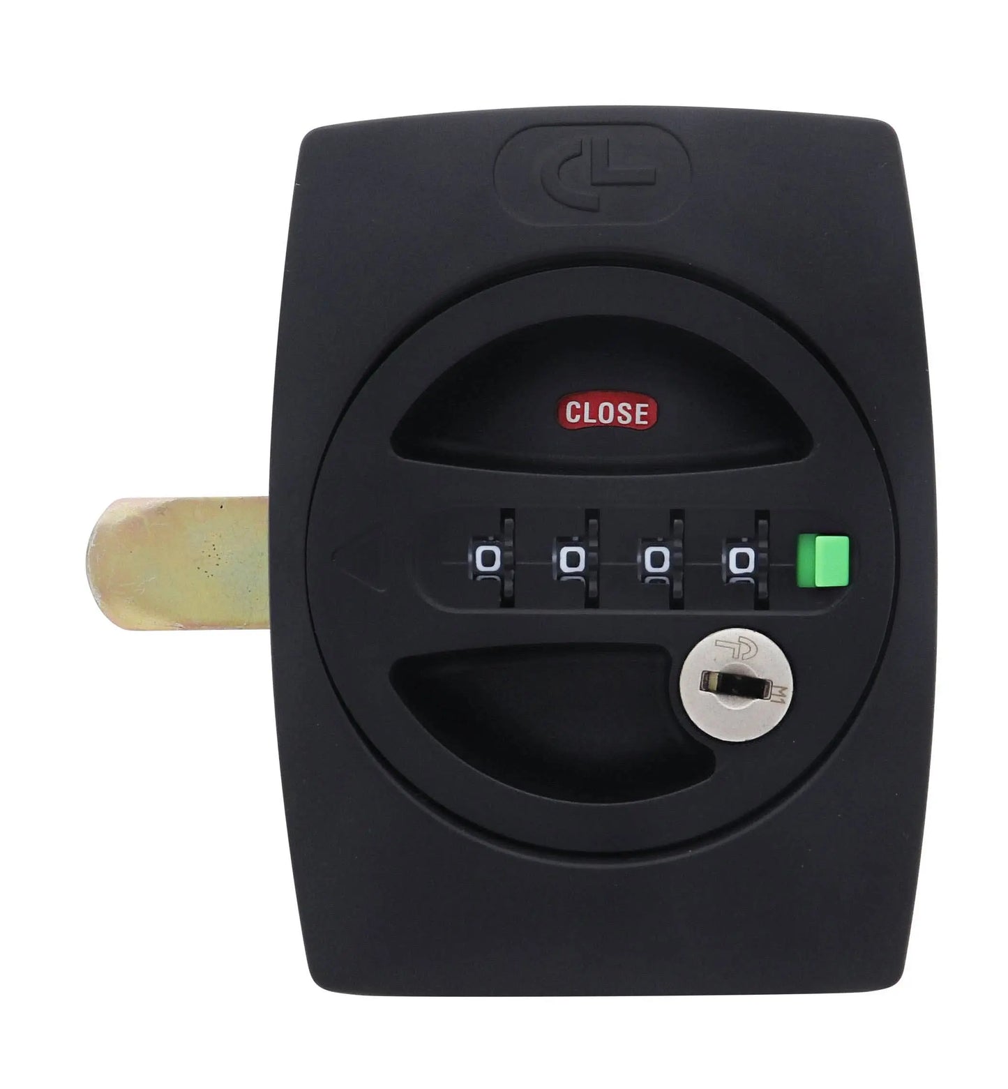 CL 830-r, Flush Mount Cabinet Lock, Vertical cam, Combination Lock, Bakelite