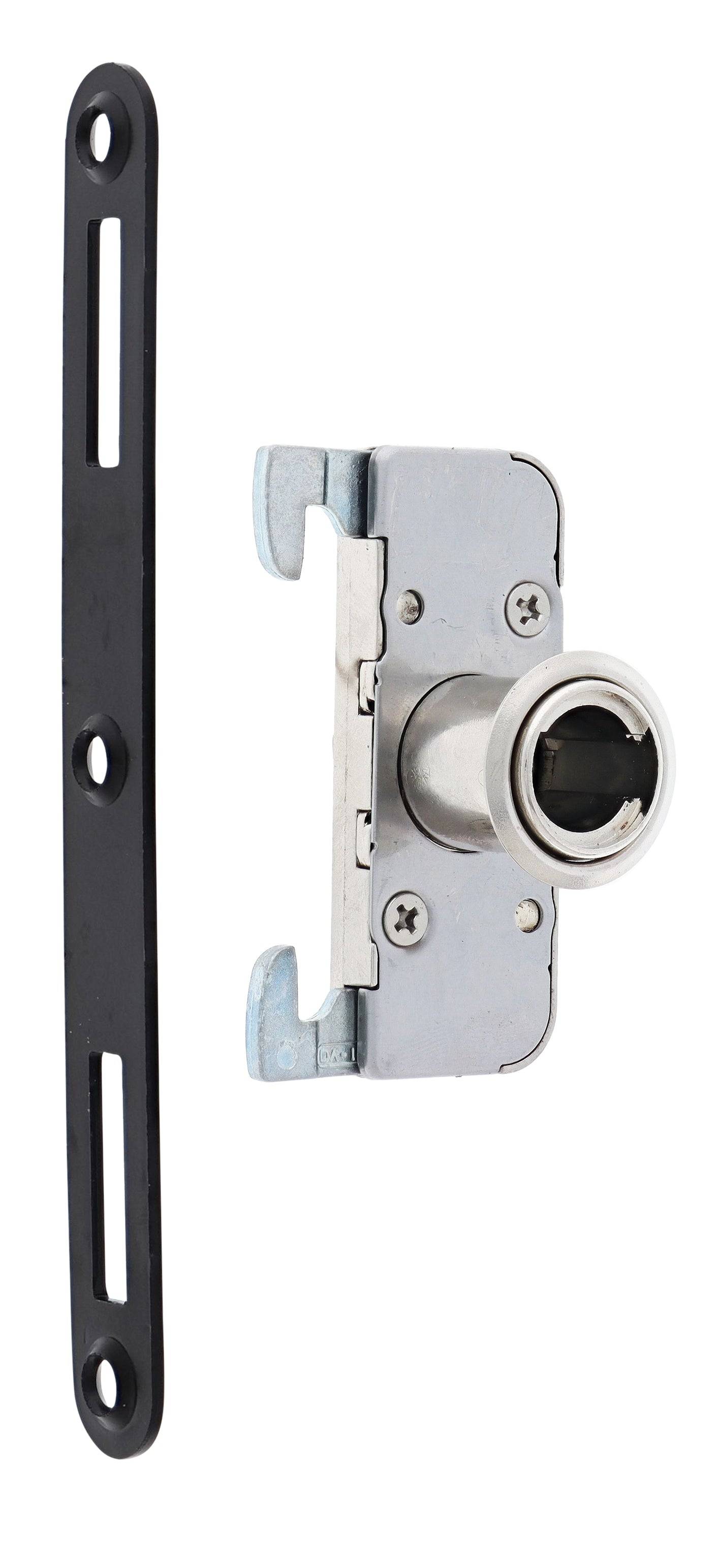 CL A-637, Single Door, Horizontal Tambour, Recessed Mounted, Nickel Silver