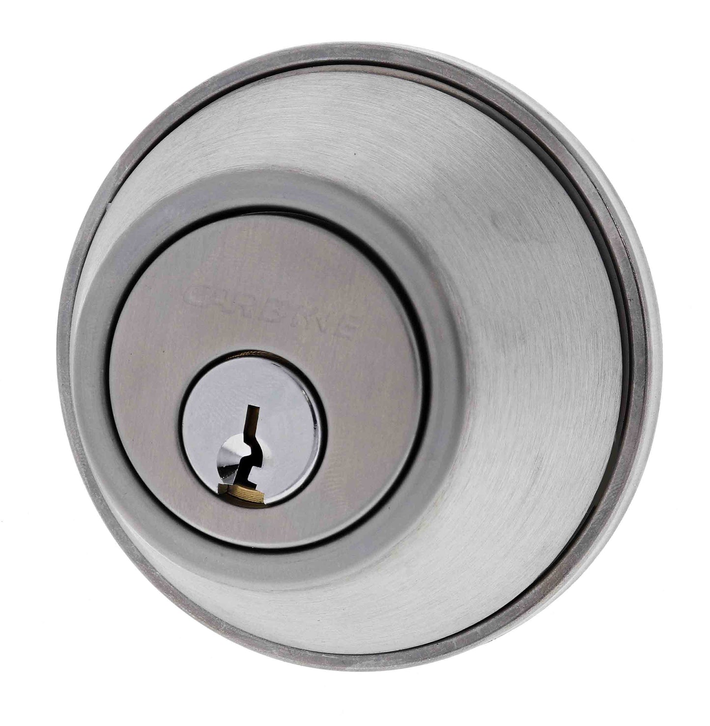 Carbine ALB series Double Cylinder Deadbolt with 60mm backset in satin stainless steel finish. Secure C4 keyed alike lock for enhanced security.