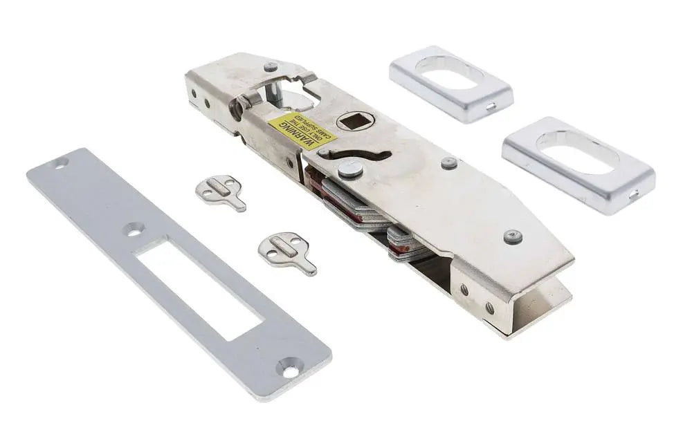 Lenlok C-702, Sliding door, Hook Throw, 28mm Bolt, Body only, Boxed Single, Satin Chrome