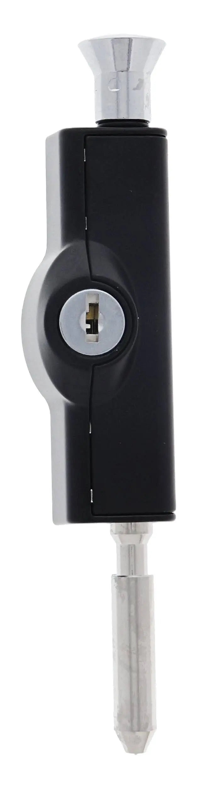 Carbine CBS C500 Wafer Patio Bolt, LF Keyed Alike KA4, Poly Bag, Black